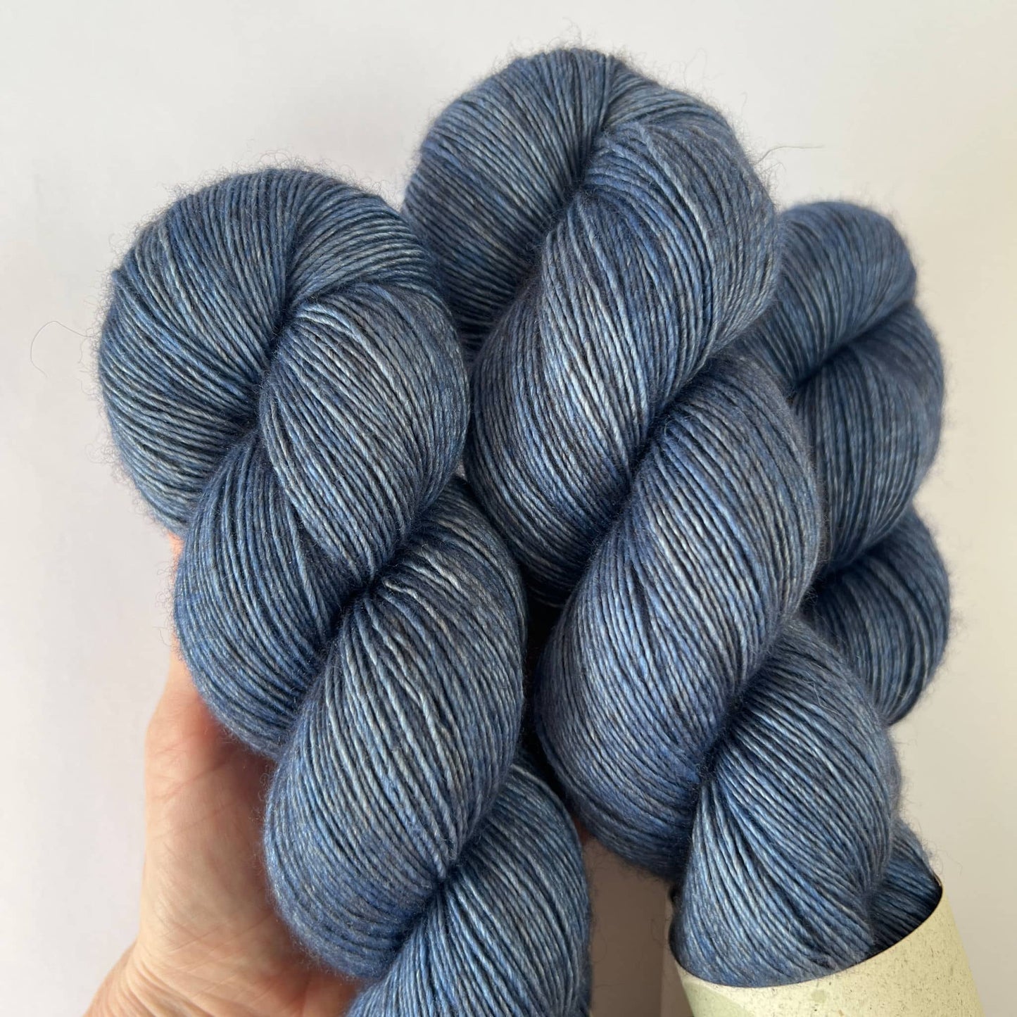 MERINO YAK SINGLE Denim Blue