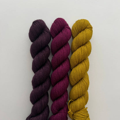 MERINO SockSet 3 x 50 g | Beerengold