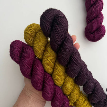 MERINO SockSet 3 x 50 g | Beerengold