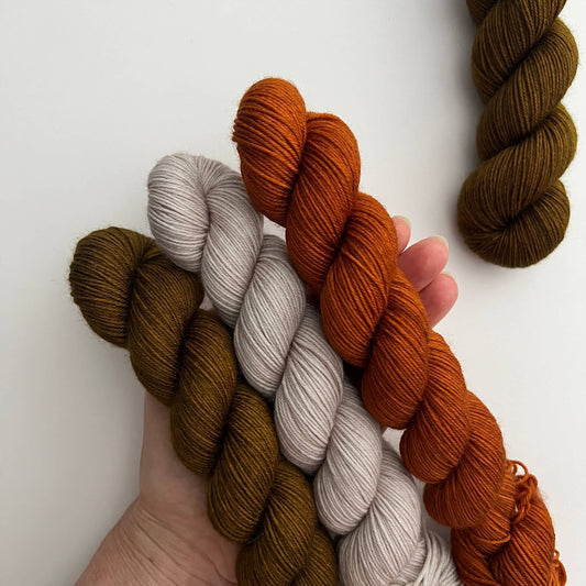 MERINO SockSet 3 x 50 g | Mooslicht