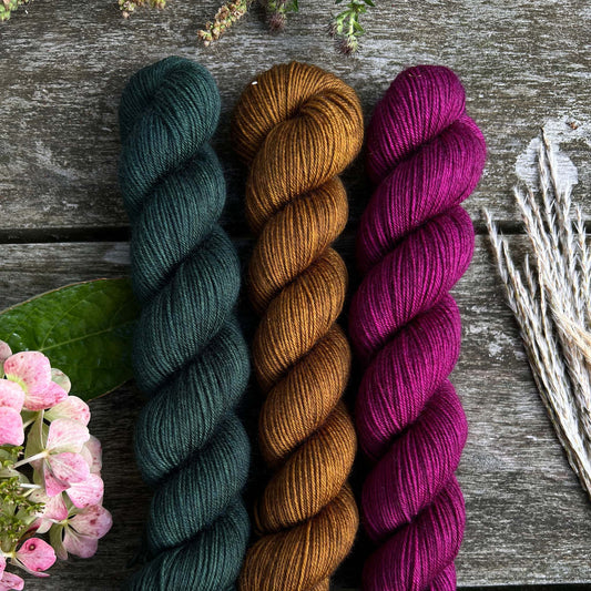 MERINO SockSet 3 x 50 g | Waldzauber