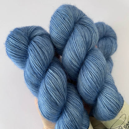 MERINO KID SINGLE Light Blue