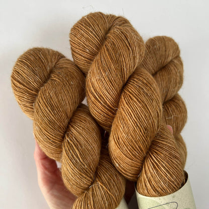 MERINO LINEN SINGLE Caramel