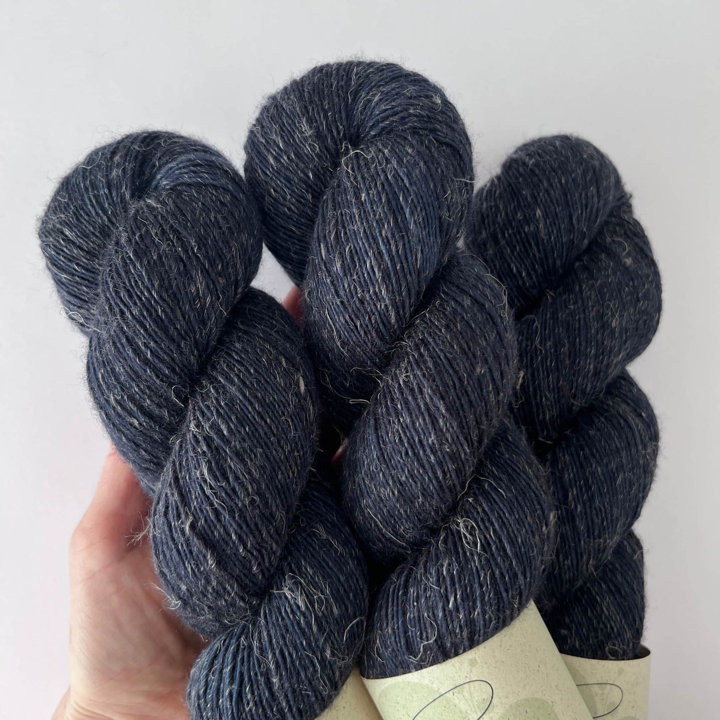 MERINO LINEN SINGLE Midnight Blue