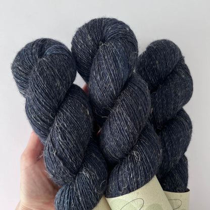 MERINO LINEN SINGLE Midnight Blue