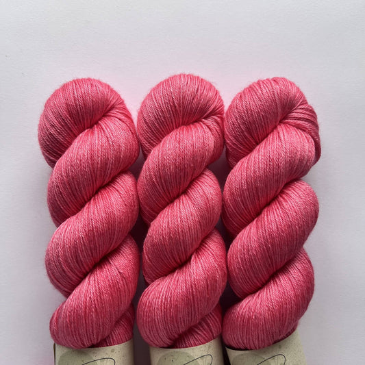 MERINO SILK 50/50 Poppy Pink