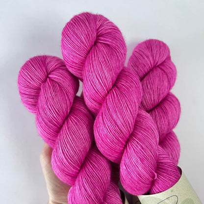 MERINO SILK SINGLE Pink Peony