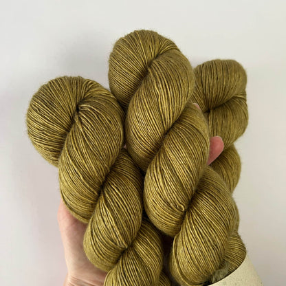 MERINO SILK SINGLE Soft Olive