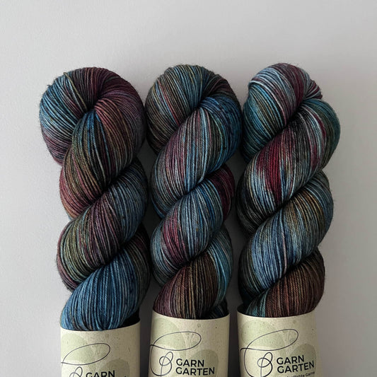 MERINO SOCK Fjord Night