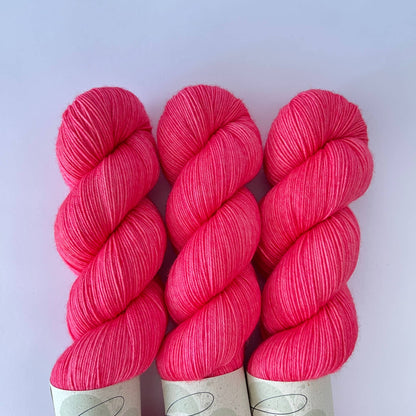 MERINO SOCK Poppy Pink